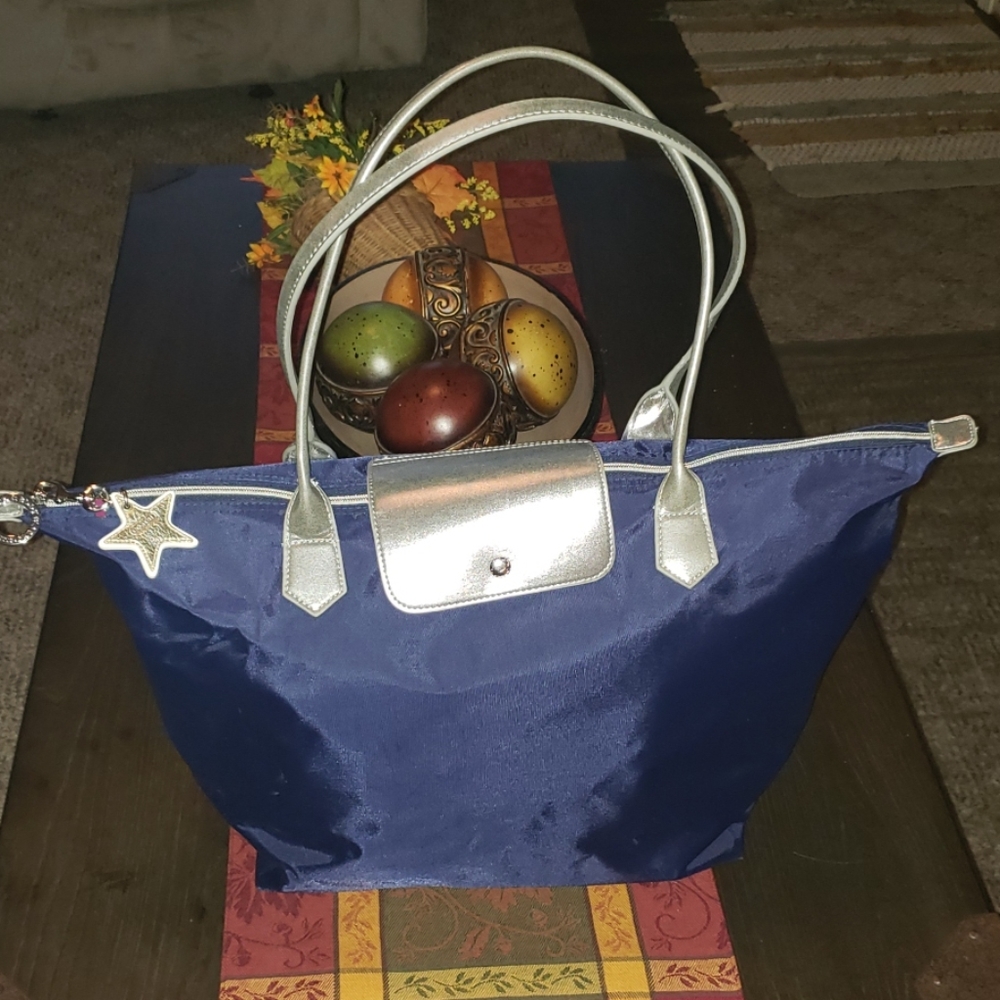 New Oversized Nylon Weekender Tote Bag